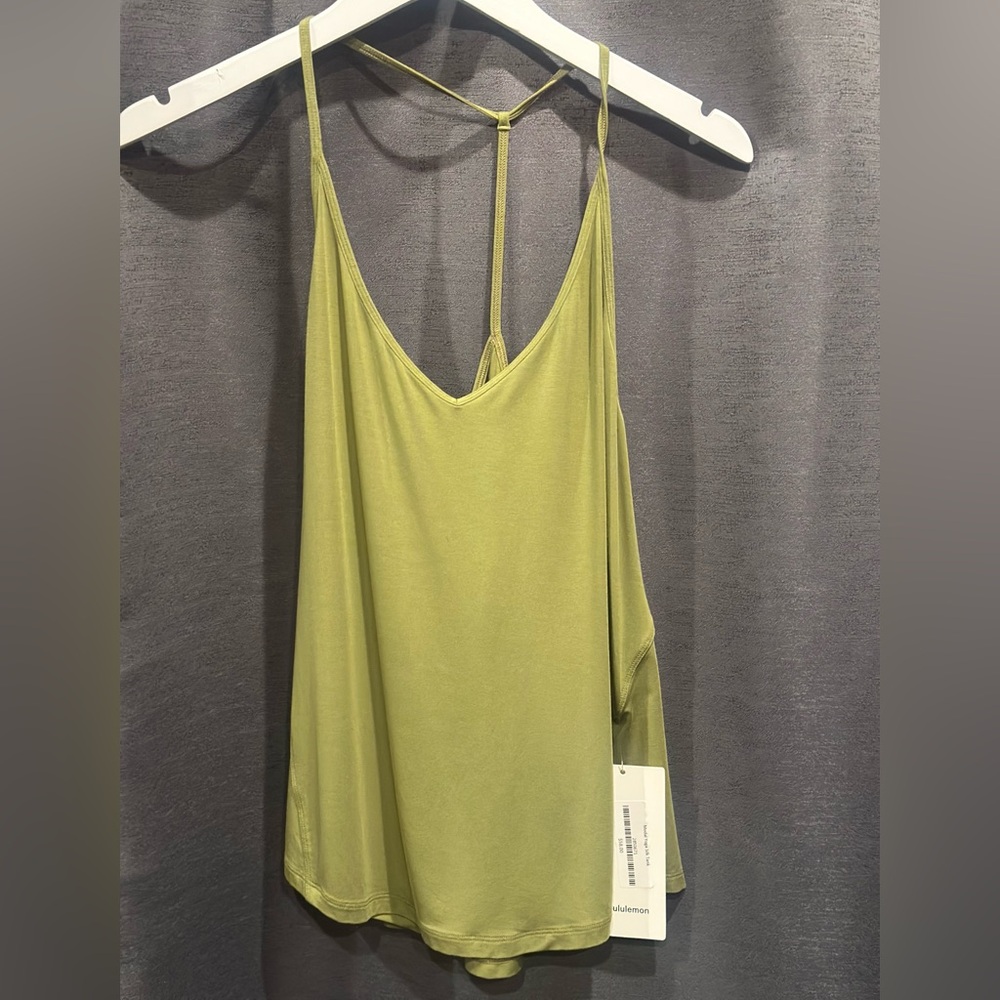 Lululemon NWT modal-silk yoga tank